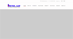 Desktop Screenshot of ireslab.com